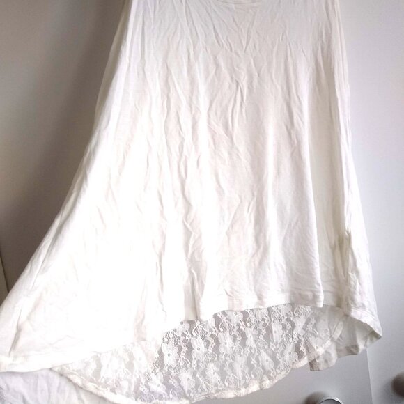 vintage y2k PJ Salvage split back lace tank top NWOT - Picture 4 of 7